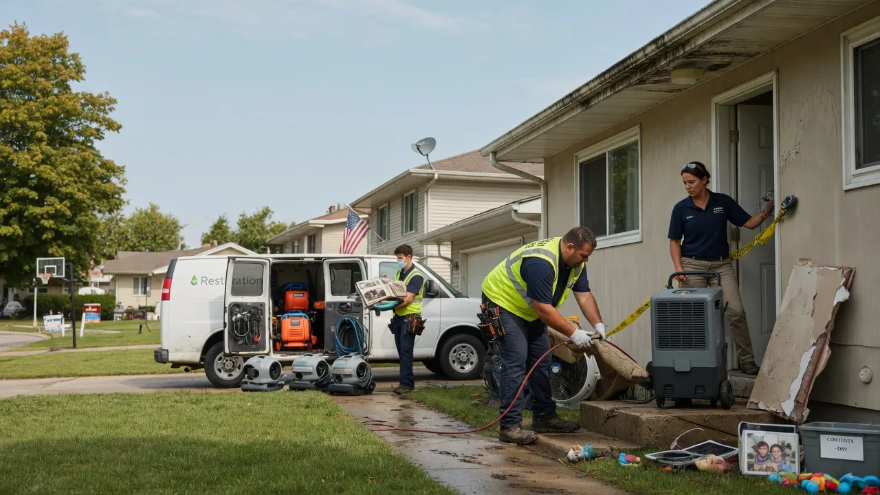Water Damage Restoration in Northville, MI near me